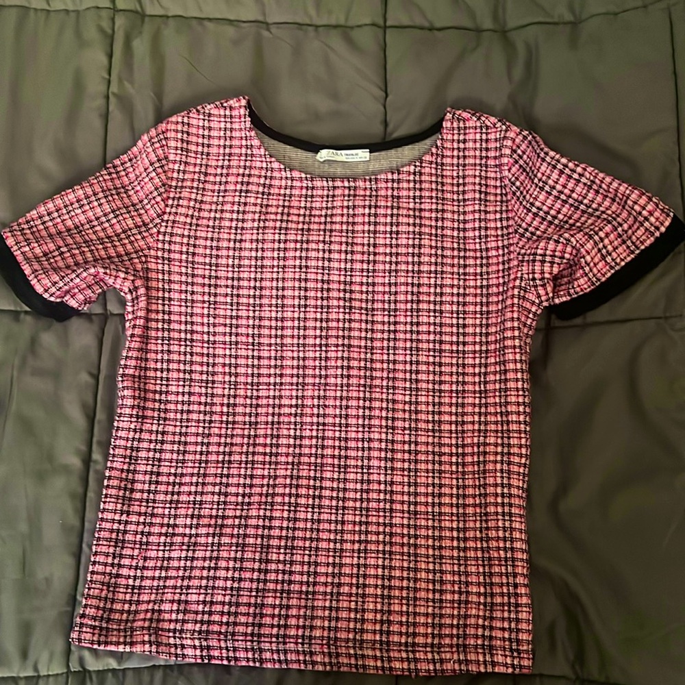 Zara Trafaluc short sleeve top